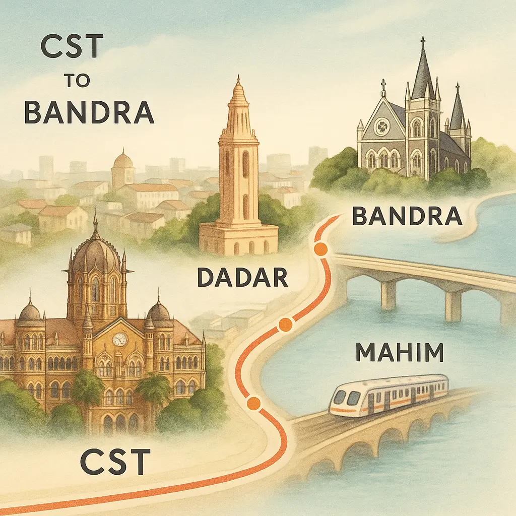 CST to Bandra